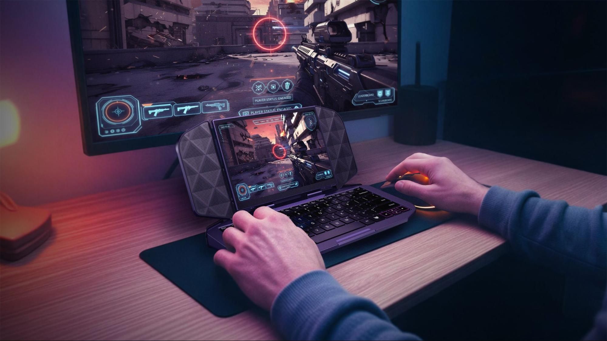 Acer Project DualPlay Mini konsoldan noutbuka çevrilir