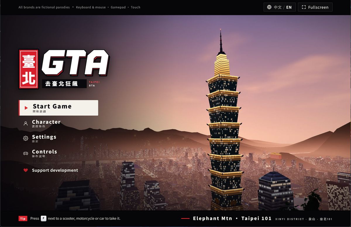 AICodeWith brauzerdə pulsuz oynanan Taipei GTA oyununu təqdim etdi