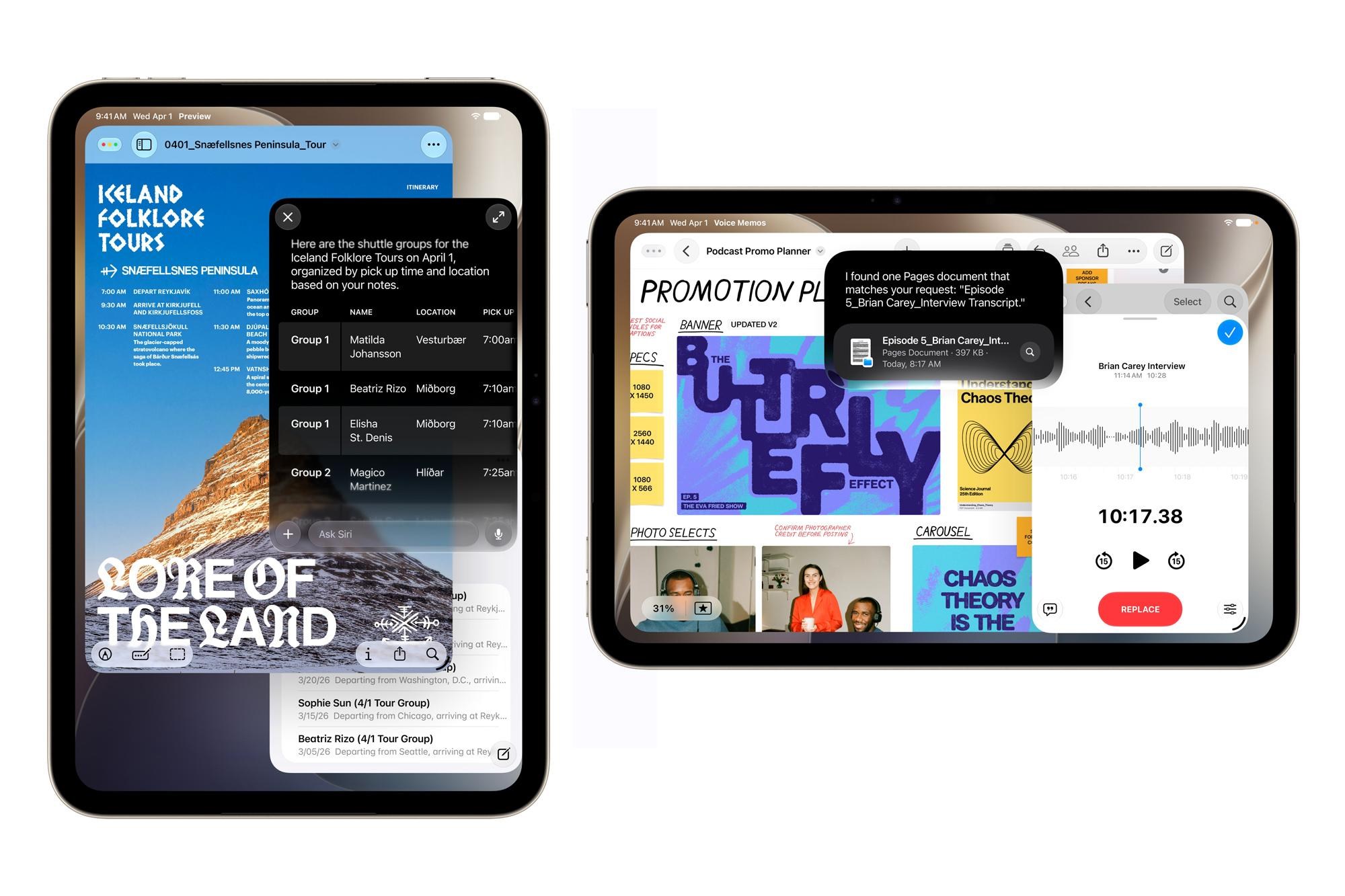 Apple 8,5 düymlük OLED ekranlı yeni iPad mini-ni təqdim etdi