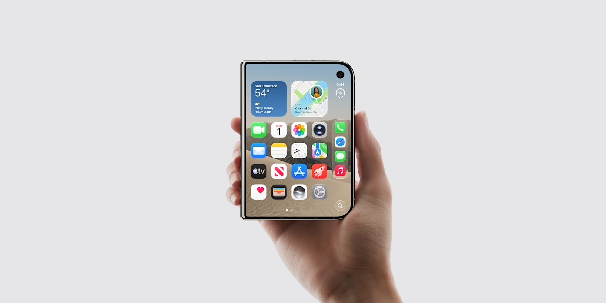 Apple-ın ilk qatlanan telefonu iPhone Duo 23 oktyabrda satışa çıxacaq