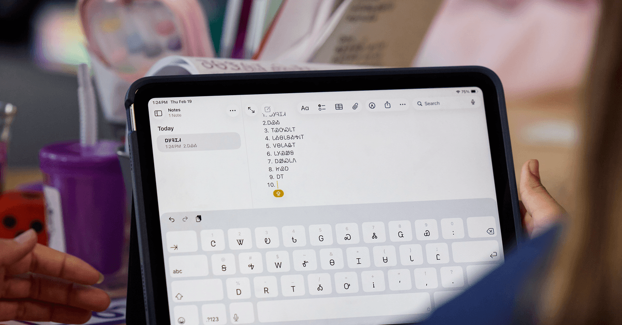 Apple iOS və iPadOS 27-yə 3 yerli xalq dili üçün klaviatura əlavə etdi