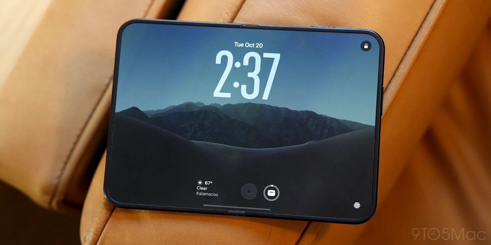 Apple qatlanan iPhone Duo 2-ni ekranaltı Face ID ilə sınaqdan keçirir