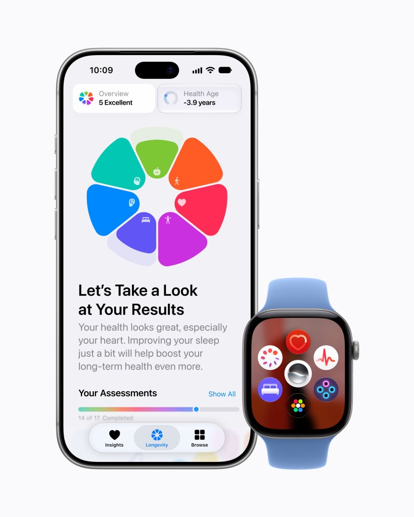 Apple sağlamlıq yaşını hesablayan Health adlı tətbiqi sınağa açıb