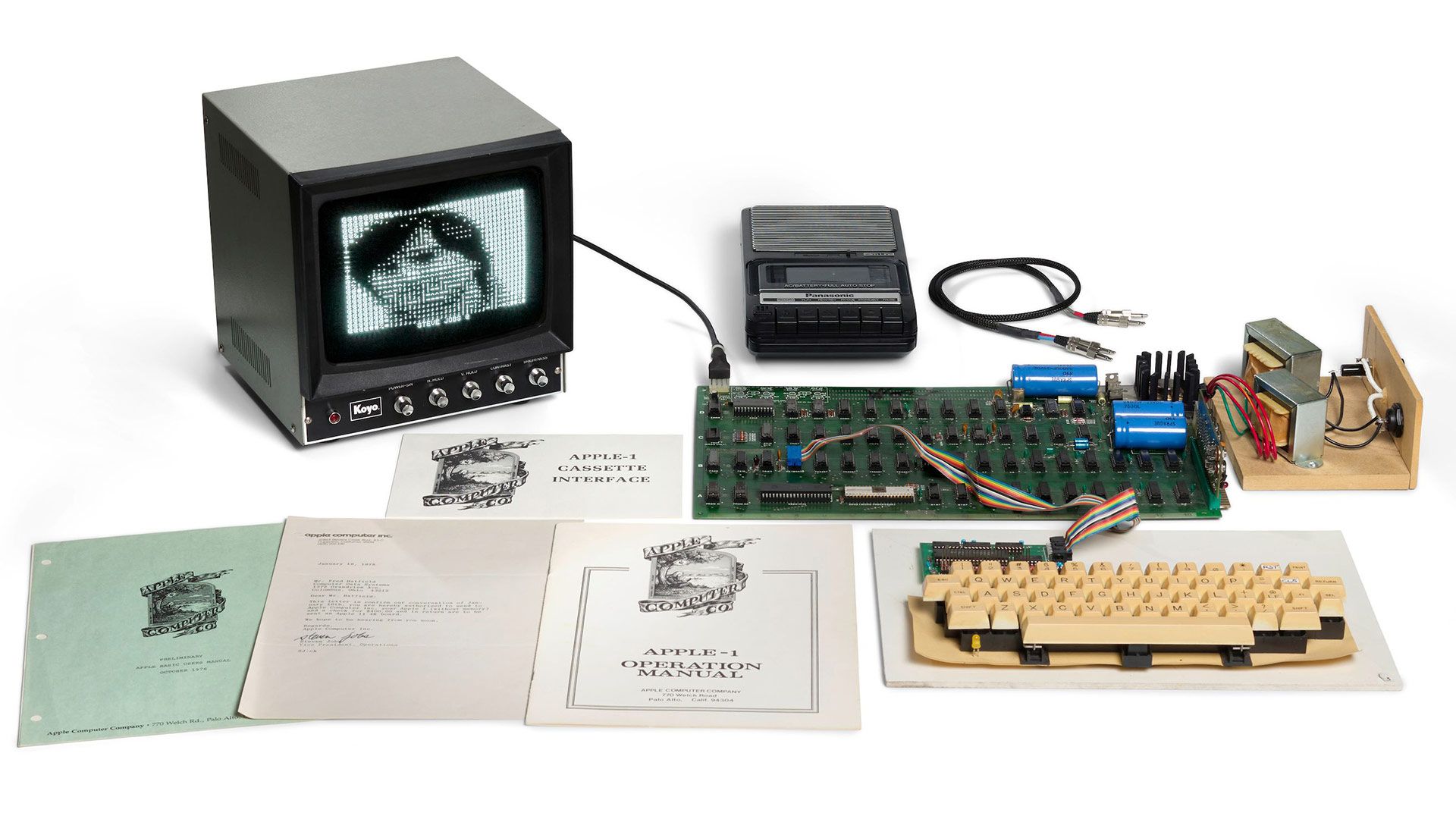 Bonhams Apple I kompüterini 500-800 min dollar qiymətlə hərraca çıxarır