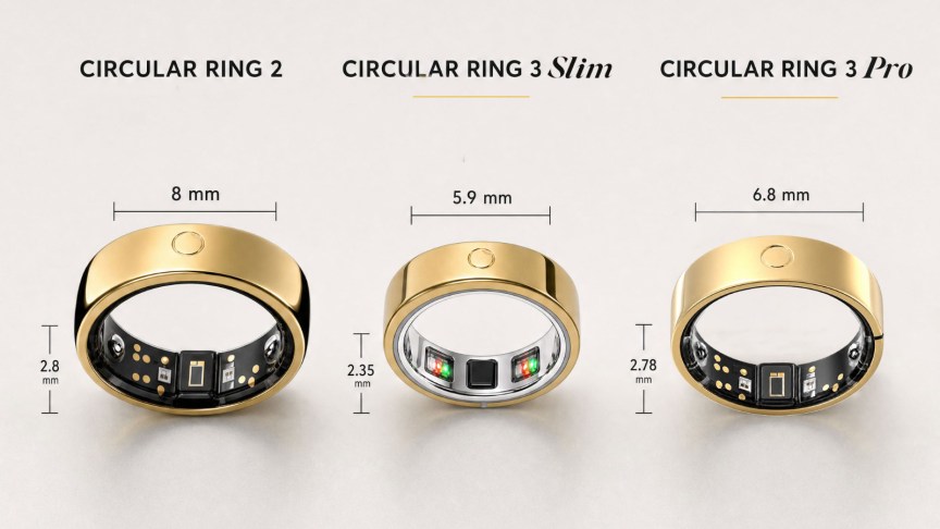 Circular Ring 3 Pro və Slim təmassız ödənişi dəstəkləyir