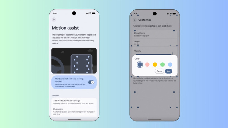 Google Android 17-də avtomobildə ürəkbulanmaya qarşı funksiya təqdim etdi