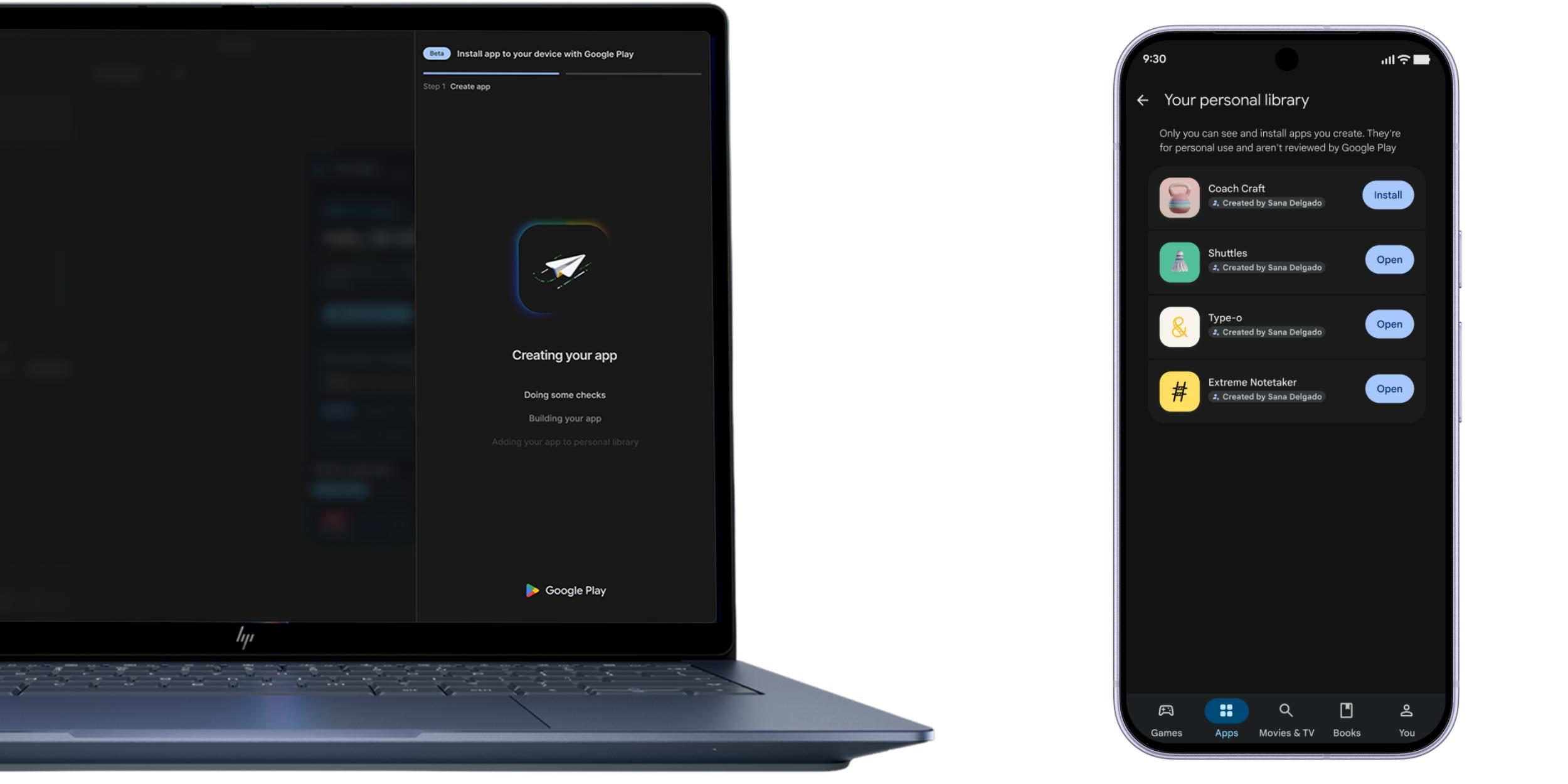 Google mətnlə tətbiq yaratmaq və kompütersiz quraşdırmaq imkanı təqdim etdi