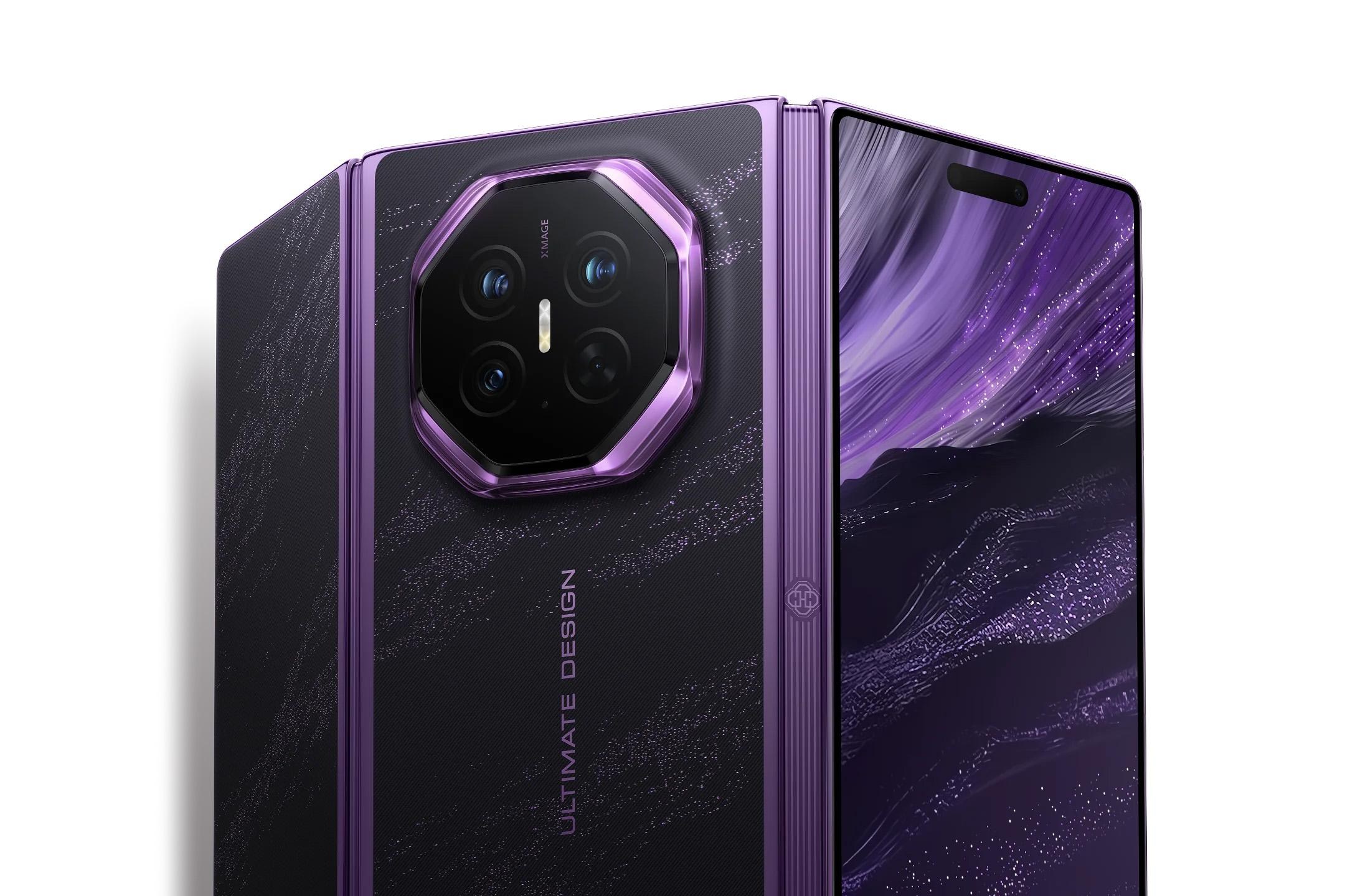Huawei Mate XT 2-ni təqdim etdi: smartfon 2 tərəfdən içəri qatlanır
