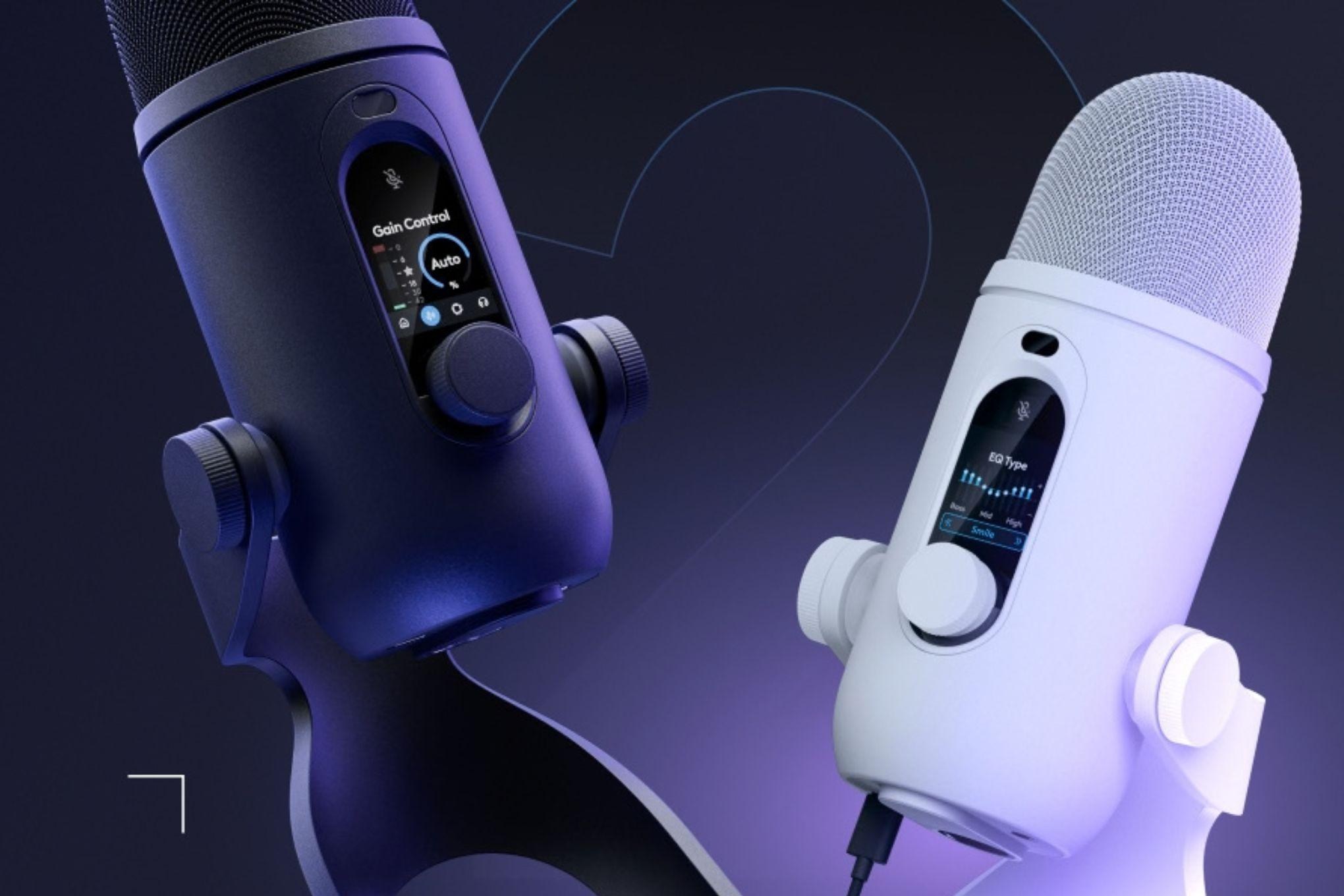 Logitech 3D yaxınlıq sensorlu Blue Yeti 2 mikrofonunu təqdim etdi