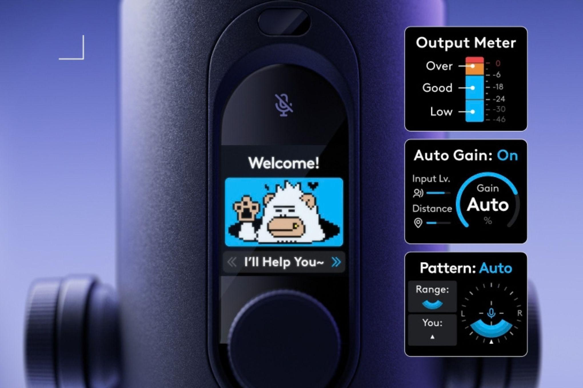 Logitech 3D yaxınlıq sensorlu Blue Yeti 2 mikrofonunu təqdim etdi