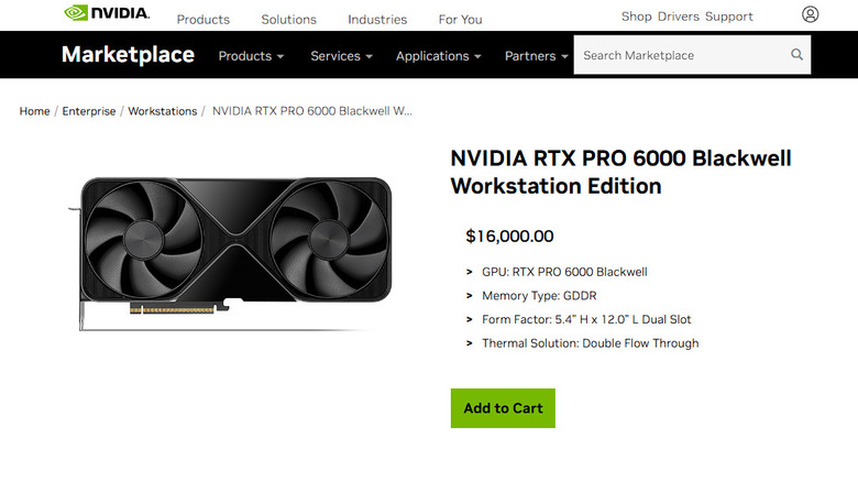 NVIDIA-nın RTX PRO 6000 qrafik kartının qiyməti 16 000 dollara çatıb