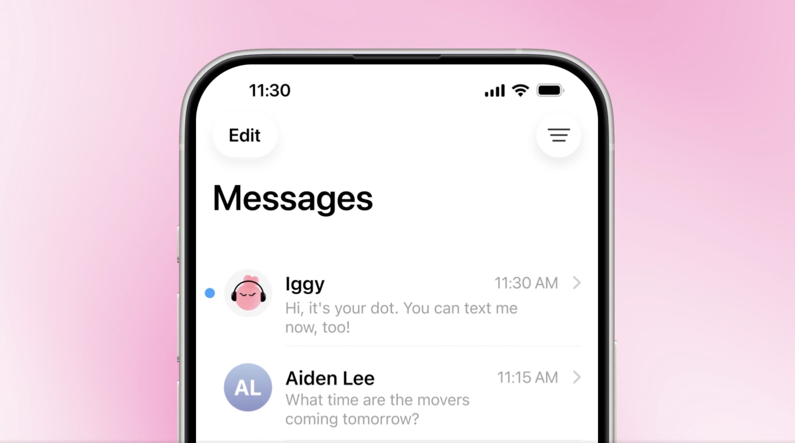 OpenAI ChatGPT Dot agentinə iPhone və Android mesaj dəstəyi təqdim etdi