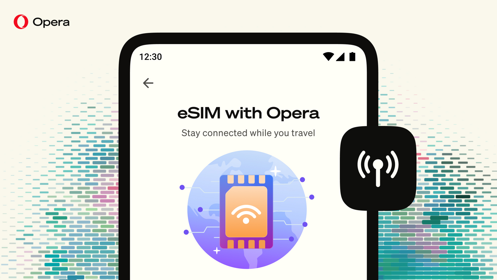 Opera Android brauzerində 3 GB pulsuz internet verən eSIM təqdim etdi