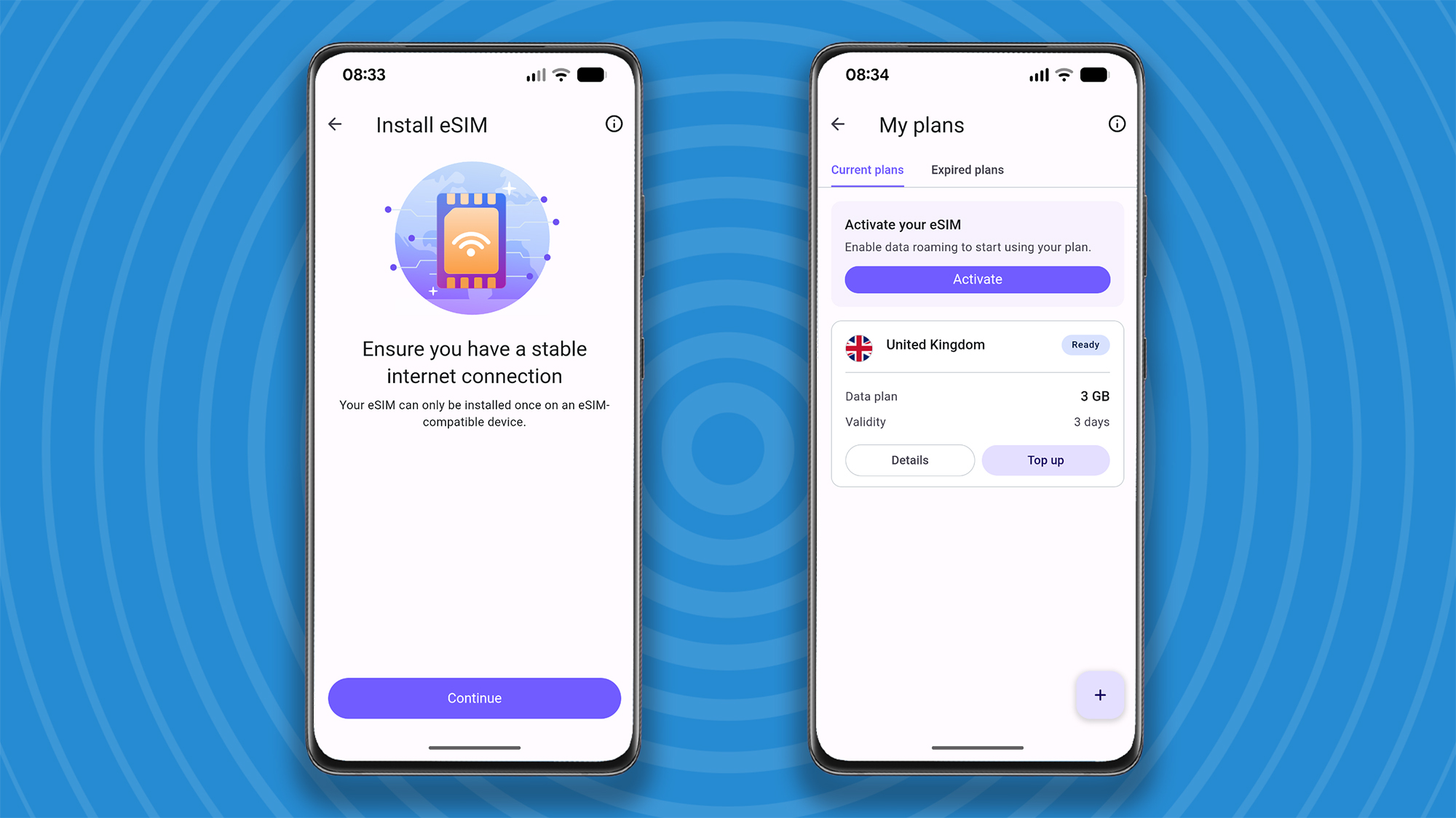 Opera Android brauzerində 3 GB pulsuz internet verən eSIM təqdim etdi