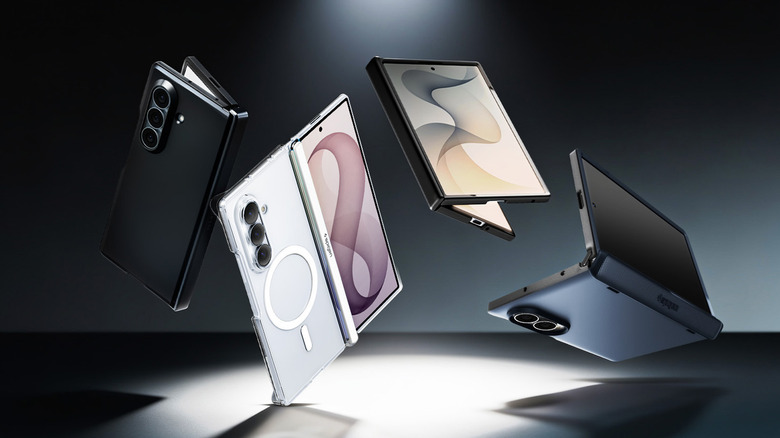 Qatlanan telefon üzlüyü zərbədən qoruyur, qatdakı tozun qarşısını almır
