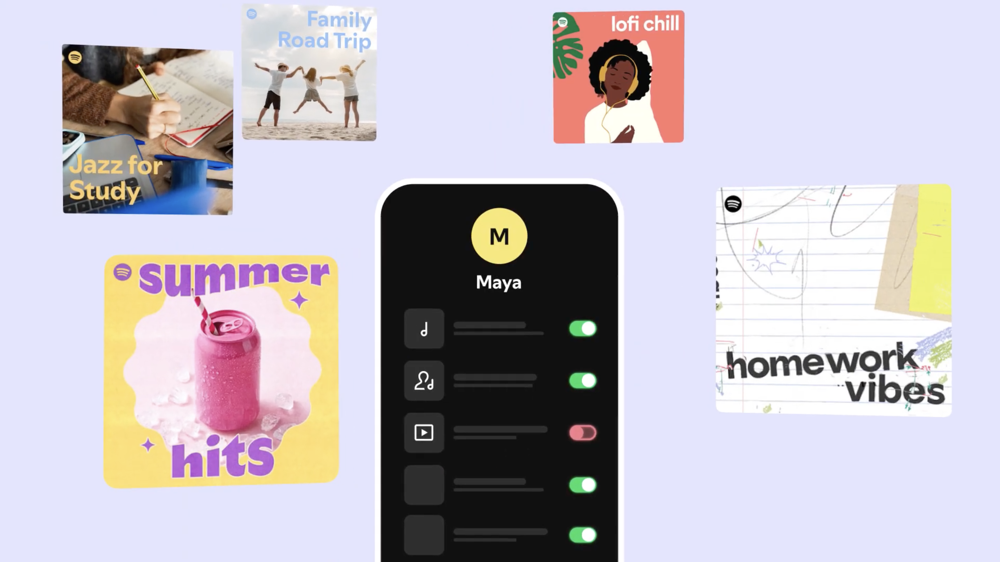 Spotify uşaq mahnılarının tövsiyələrə təsirini dayandırmağa imkan verir