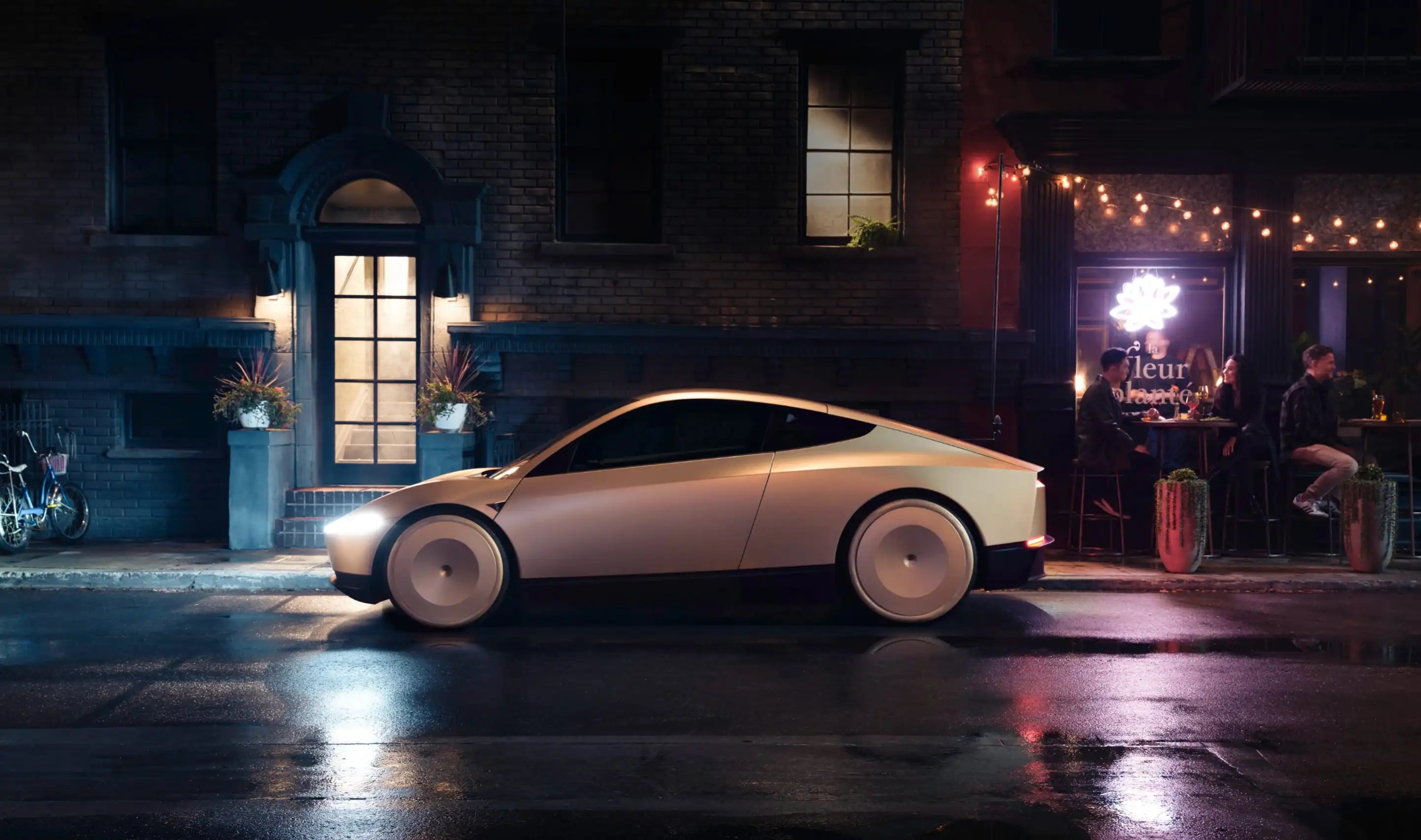 Tesla sükansız Cybercab robotaksisini bu il satmağı planlayır