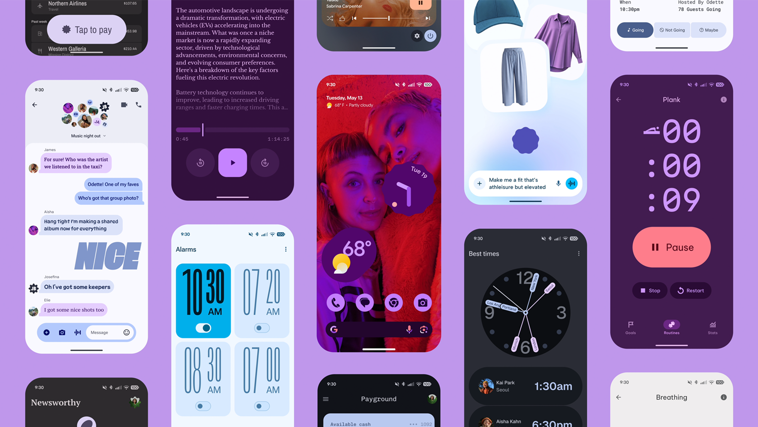 google-android-16-ucun-olan-tamamile-yeni-dizayni-sergileyib-video