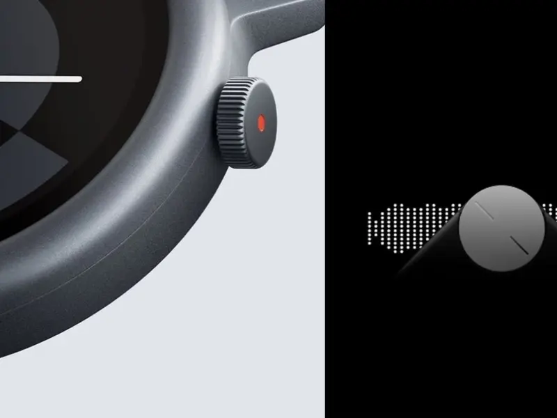 CMF Watch Pro 2 smart saatının dizaynı qismən sərgilənib